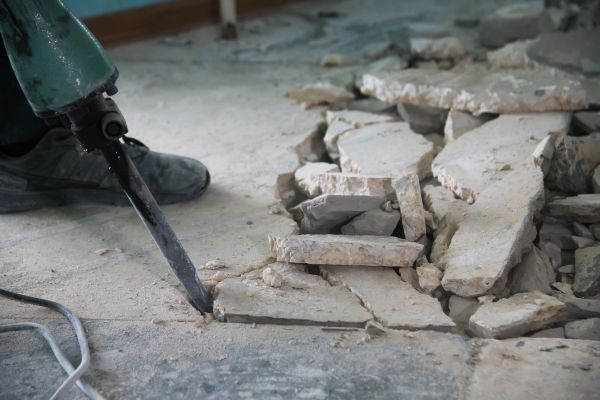 Concrete Porch Removal in Estero