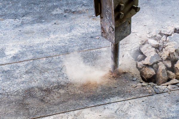Concrete Patio Removal in Estero