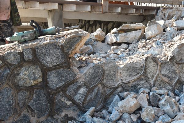 Retaining Wall Demolition in Estero